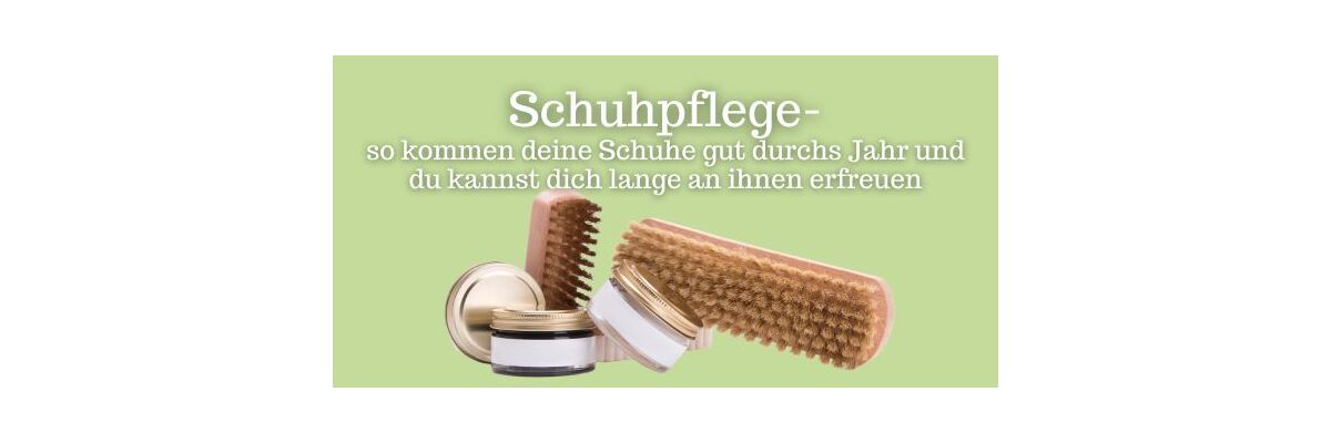 Schuhpflege - wie pflege ich meine Schuhe - Die richtigen Pflegemittel für eine lange Haltbarkeit deines Schuhs