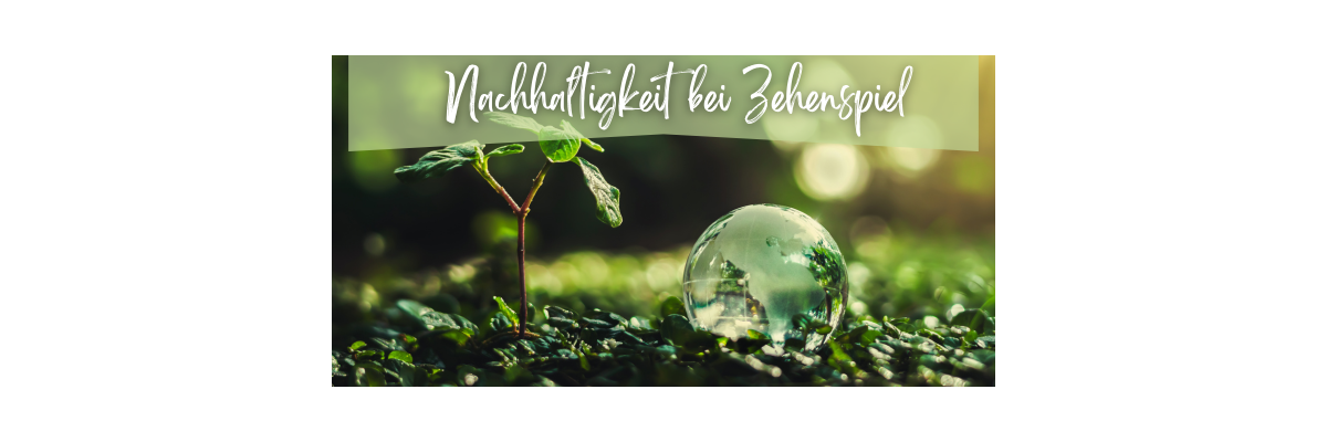 Nachhaltigkeit bei Zehenspiel: unsere 6 Strategien - Nachhaltigkeit bei Zehenspiel: unsere 6 Strategien