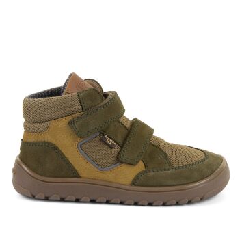 Froddo Barefoot Kinder Stiefeletten - UP HILL TEX Olive