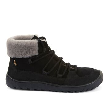 Froddo Barefoot Damen Stiefeletten - UP FURRY W TEX Black