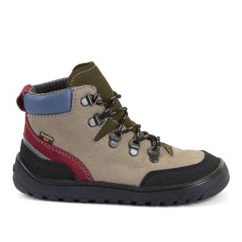 Froddo Barefoot Kinder Stiefeletten - UP TRAIL TEX Taupe