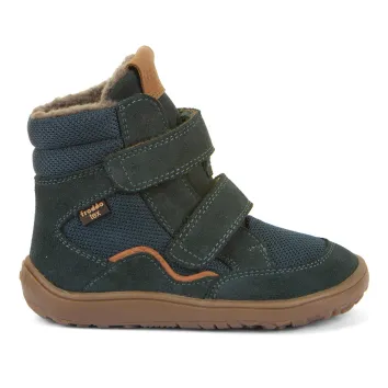 Froddo Barefoot Kinder Stiefel - TEX WINTER Petroleum