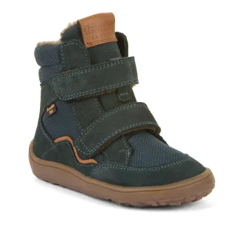 Froddo Barefoot Kinder Stiefel - TEX WINTER Petroleum