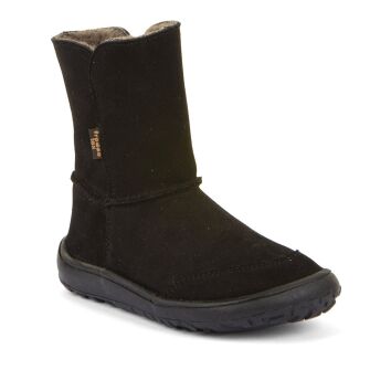 Froddo Barefoot Kinder Stiefel - TEX SUEDE Black