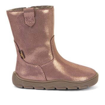 Froddo Barefoot Kinder Stiefel - ZERU TEX BOOT Pink/Gold