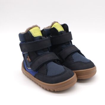Froddo Barefoot Kinder Stiefel - UP HILL WOOL Dark Blue