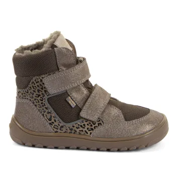 Froddo Barefoot Kinder Stiefel - UP HILL WOOL Bronze