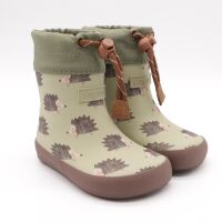 bisgaard barefoot Thermo Gummistiefel Hedgehog