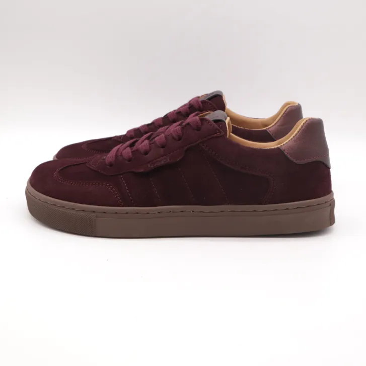 KOEL Barefoot Sneaker HELENA SUEDE Bordo