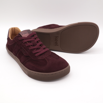 KOEL Barefoot Sneaker HELENA SUEDE Bordo