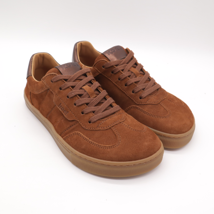 KOEL Barefoot Sneaker HELENA SUEDE Cognac