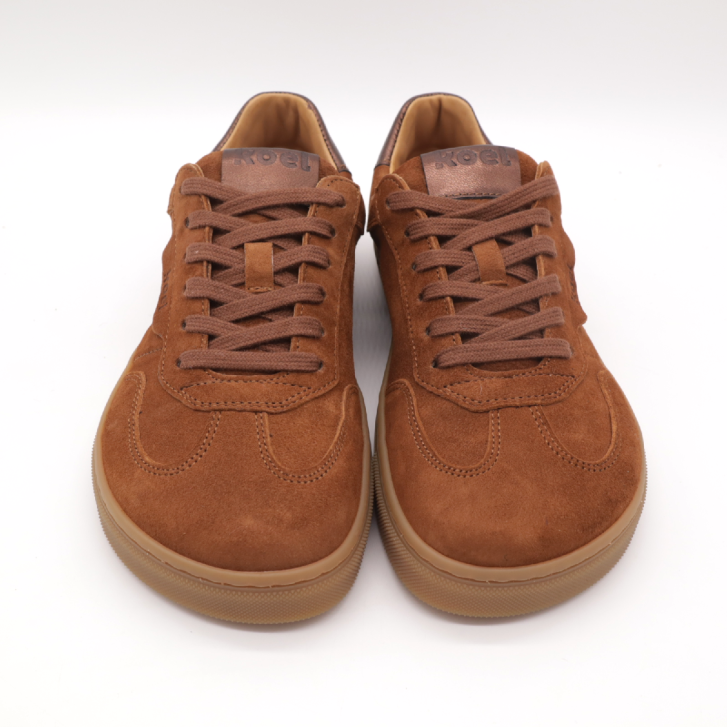 KOEL Barefoot Sneaker HELENA SUEDE Cognac