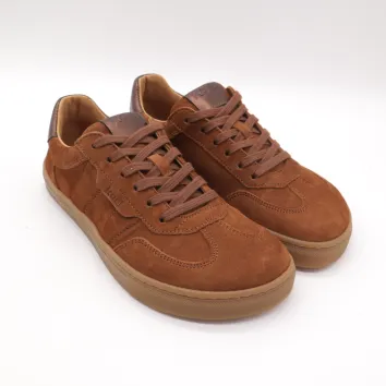 KOEL Barefoot Sneaker HELENA SUEDE Cognac