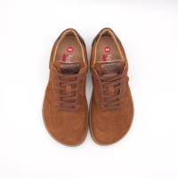 KOEL Barefoot Sneaker HELENA SUEDE Cognac