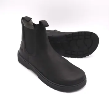 KOEL Chelsea Boot GAVIEN SUEDE FELT Black