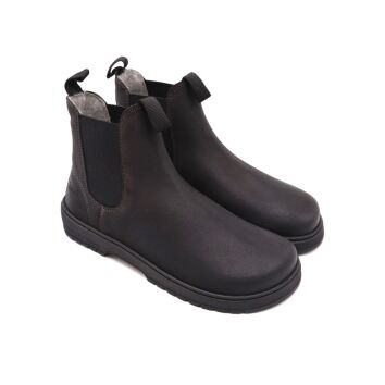 KOEL Chelsea Boot GAVIEN SUEDE FELT Dark Grey