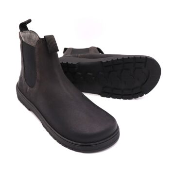 KOEL Chelsea Boot GAVIEN SUEDE FELT Dark Grey