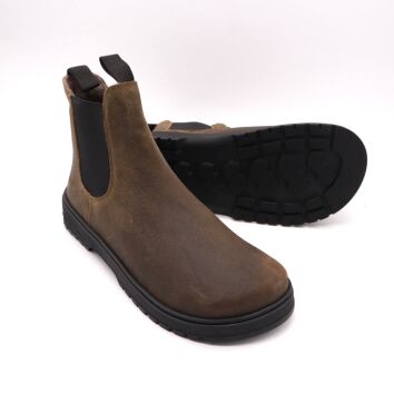 KOEL Chelsea Boot GAVIEN SUEDE FELT Dk Taupe