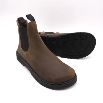 KOEL Chelsea Boot GAVIEN SUEDE FELT Dk Taupe