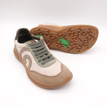El Naturalista Sneaker OROEL Multi Cream-Oliva