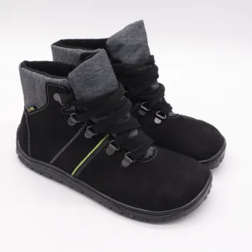 FARE BARE Kinder Stiefel FJORDKY schwarz/grün