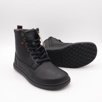 BLUSUN Damen Schnürstiefel 080W Deep Black