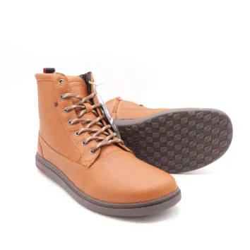 BLUSUN Herren Schnürstiefel 080M Cognac
