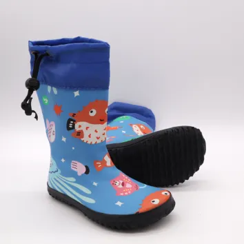 SAGUARO Gummistiefel Kids Brisk II Print Blue