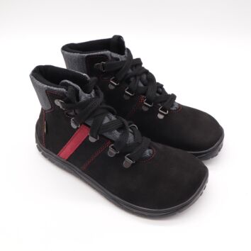 Fare Bare Kinder Stiefel FJORDKY schwarz/rot