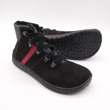 Fare Bare Kinder Stiefel FJORDKY schwarz/rot