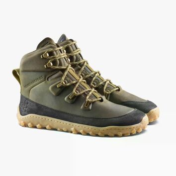 Vivobarefoot Tracker Leather AT II Womens Dark Olive