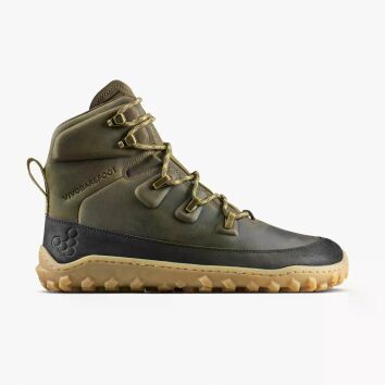 Vivobarefoot Tracker Leather AT II Womens Dark Olive