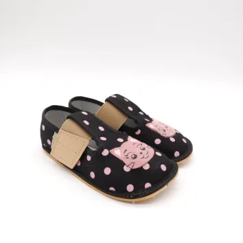 RAYVE Hausschuhe SLIPPERS ELASTIC Black Cat