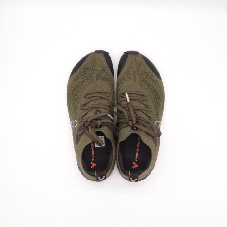 Vivobarefoot Primus Flow Knit Womens Dark Olive