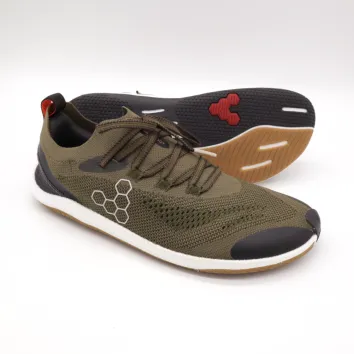 Vivobarefoot Primus Flow Knit Womens Dark Olive