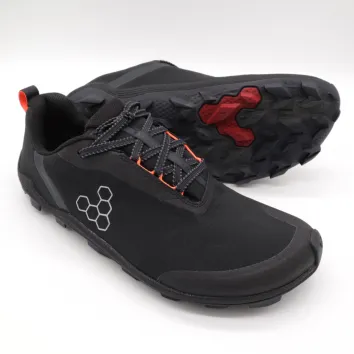 Vivobarefoot Primus Trail Flow WP Mens Eclipse / Molten Lava