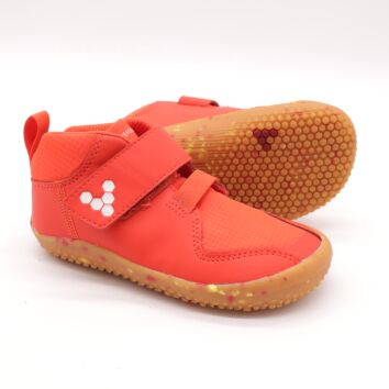 Vivobarefoot Primus Bootie II AW Kids Fiery Coral