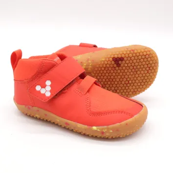 Vivobarefoot Primus Bootie II AW Kids Fiery Coral