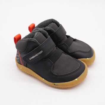 Vivobarefoot Primus Ludo Hi Toddlers Obsidian