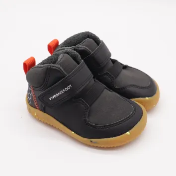Vivobarefoot Primus Ludo Hi Toddlers Obsidian