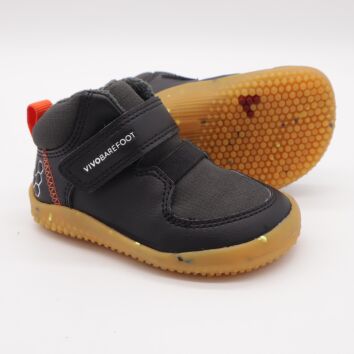 Vivobarefoot Primus Ludo Hi Toddlers Obsidian