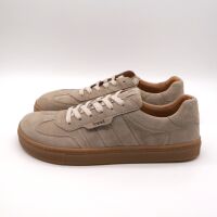 KOEL Barfuß Sneaker HUGH SUEDE Taupe