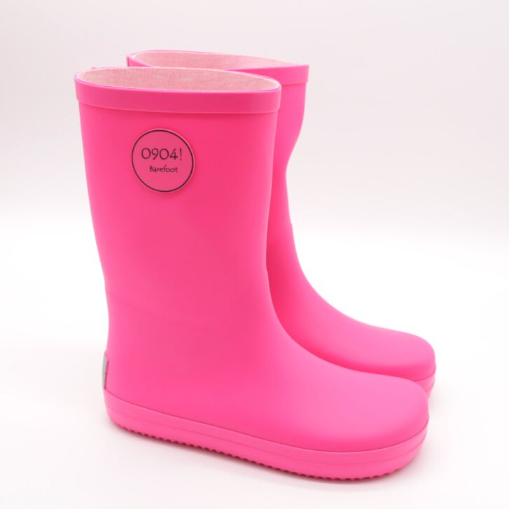0904! Barefoot Gummistiefel LATEX Pink