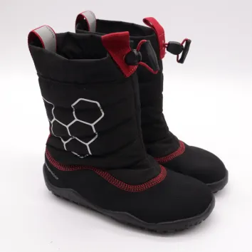 Vivobarefoot Winterstiefel LUMI Kids Obsidian