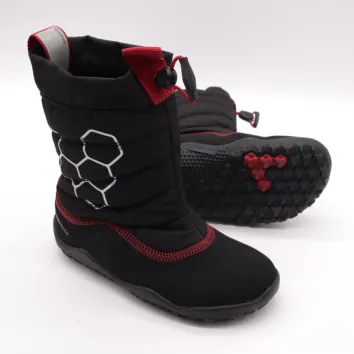 Vivobarefoot Winterstiefel LUMI Junior Obsidian