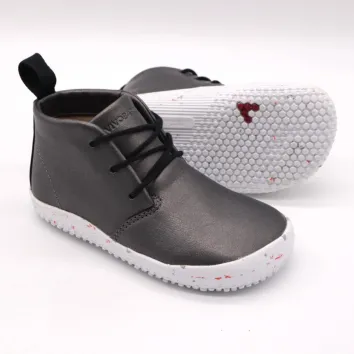 Vivobarefoot GOBI Junior Graphite Metallic