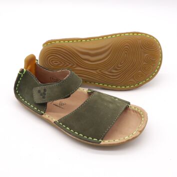 Vivobarefoot ABABA SANDAL Kids Botanical Green