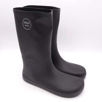 0904! Barefoot Damen Gummistiefel LATEX Black