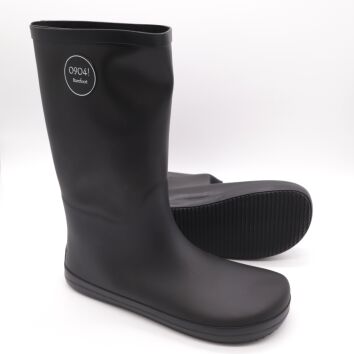 0904! Barefoot Damen Gummistiefel LATEX Black