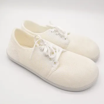 Ahinsa Shoes Airnet White